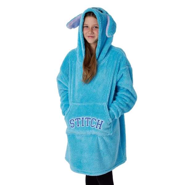 Lilo & Stitch Girls Hoodie Blanket
