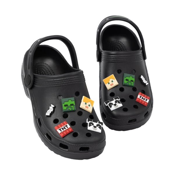 Minecraft Lasten/Kids Charm -puukengät