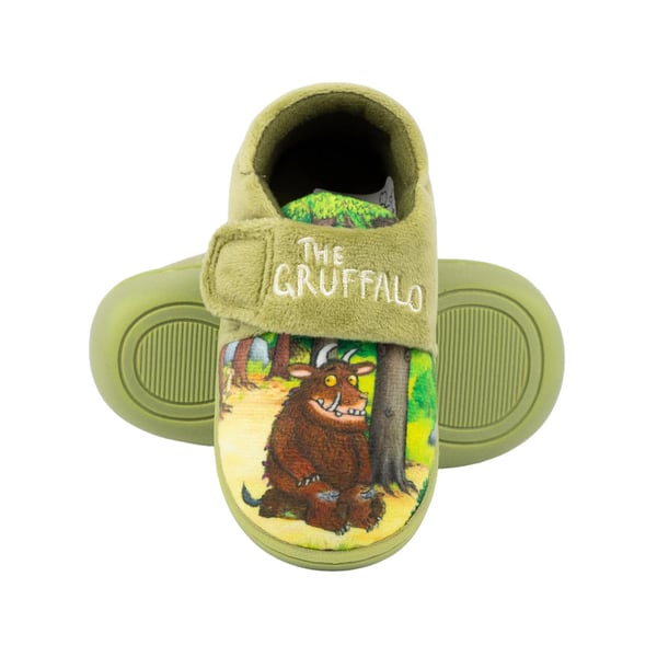 The Gruffalo Boys Logo Slippers