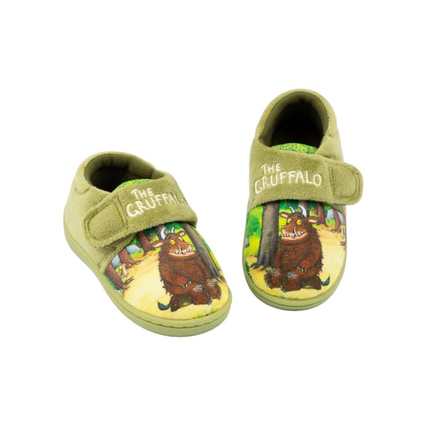 The Gruffalo Boys Logo Slippers