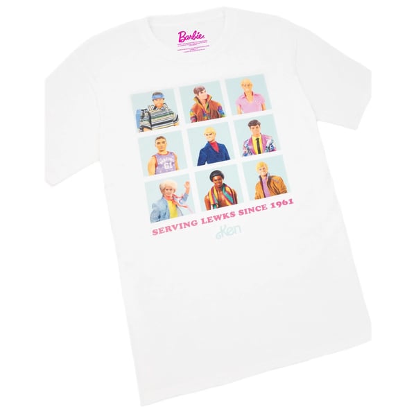 Barbie Mens Serving Lewks Since 1961 Ken T-Shirt