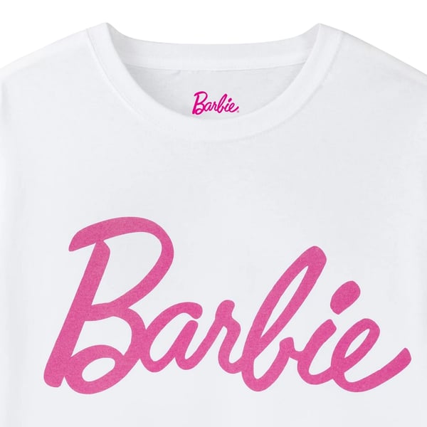 Barbie Womens/Ladies Classic Logo T-Shirt