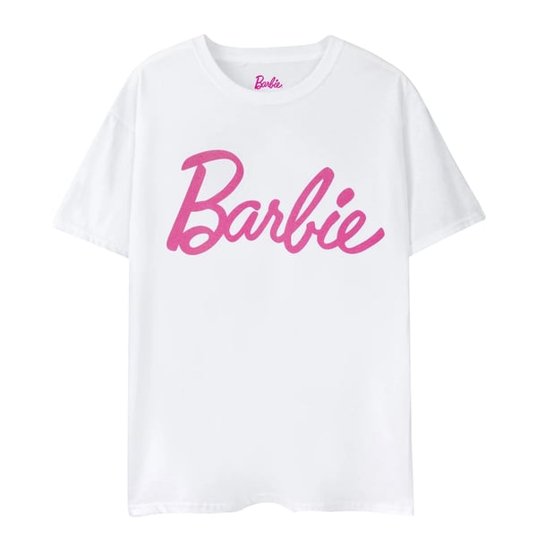 Barbie Womens/Ladies Classic Logo T-Shirt