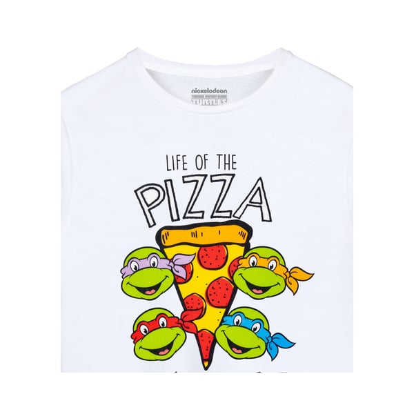Teenage Mutant Ninja Turtles Boys Life Of The Pizza Party T-Shirt