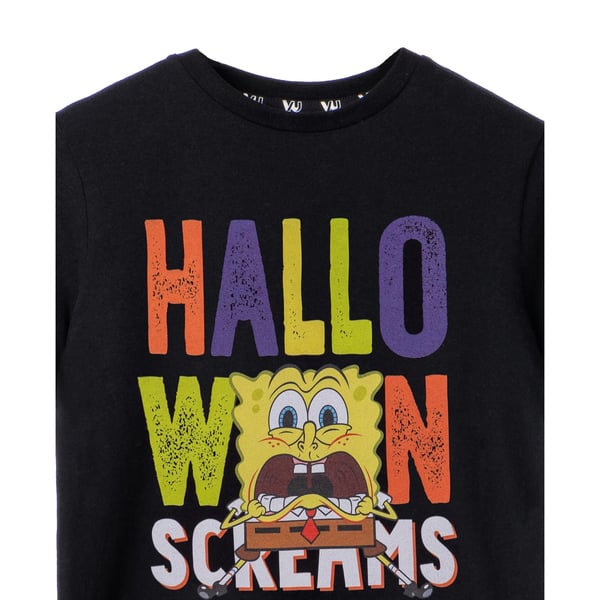 SpongeBob SquarePants Childrens/Kids Halloween Screams T-Shirt