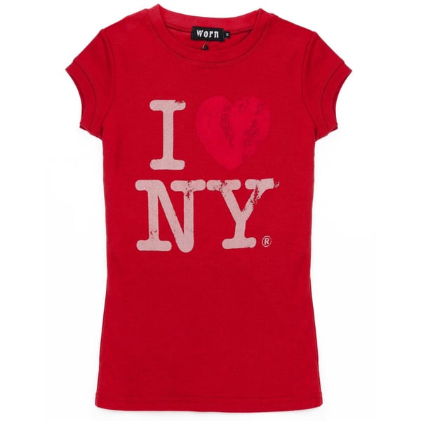 Womens/Ladies I Love New York T-Shirt