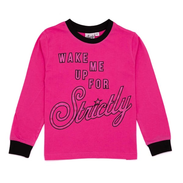 Strictly Come Dancing Girls Wake Me Up Long Pyjama Set