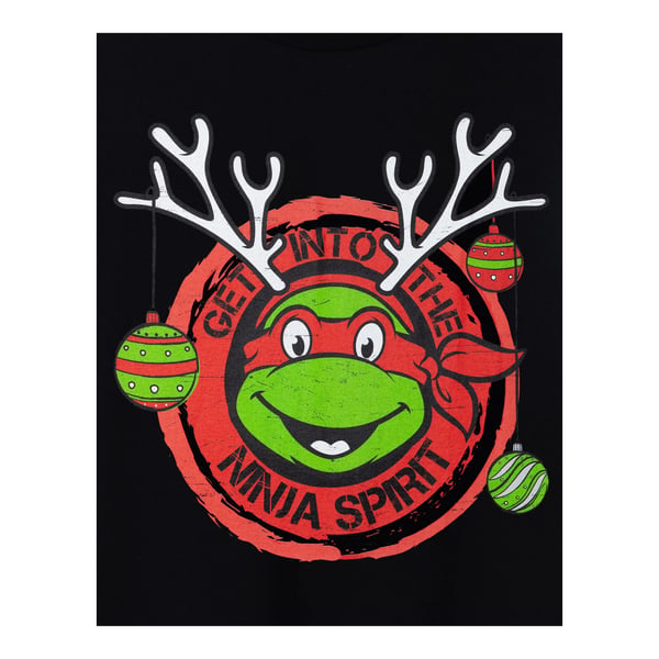Teenage Mutant Ninja Turtles Mens Get Into The Ninja Spirit Short-Sleeved T-Shirt