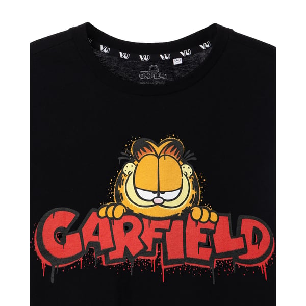 Garfield Mens Graffiti Short-Sleeved T-Shirt
