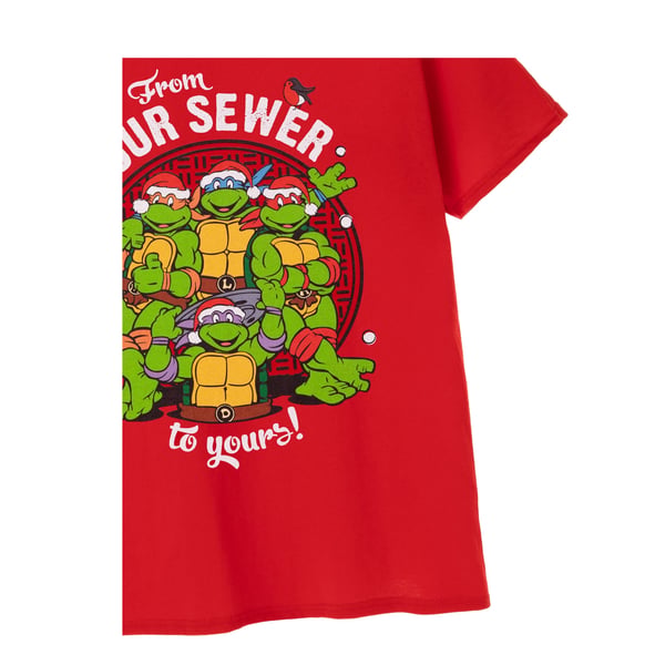 Teenage Mutant Ninja Turtles Mens From Our Sewer To Yours T-Shirt