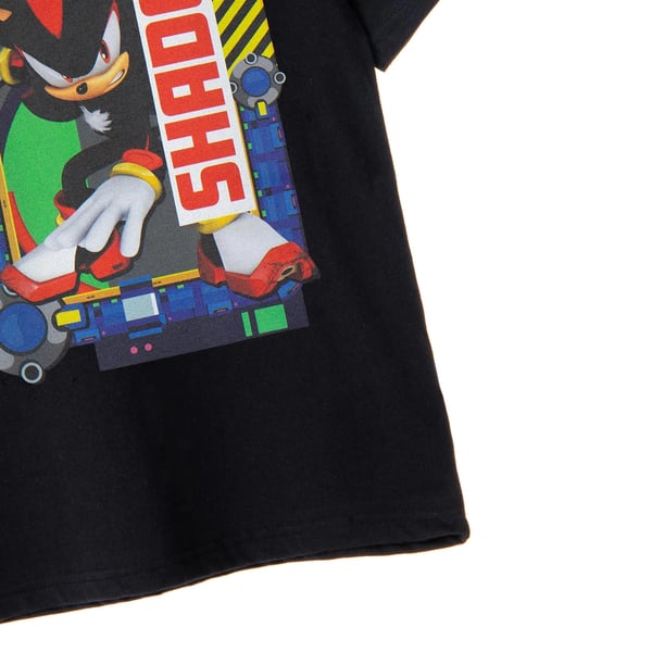 Sonic The Hedgehog Boys Shadow Short-Sleeved T-Shirt