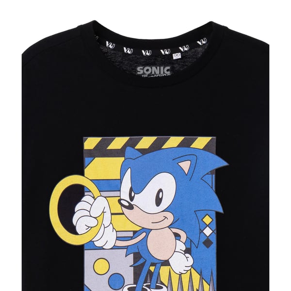 Sonic The Hedgehog Mens Classic Rings T-Shirt