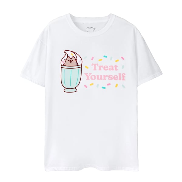 Pusheen Womens/Ladies Treat Yourself T-Shirt
