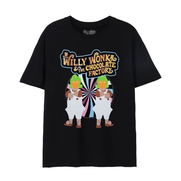 Willy Wonka & The Chocolate Factory Kortærmet T-shirt med korte ærmer til mænd