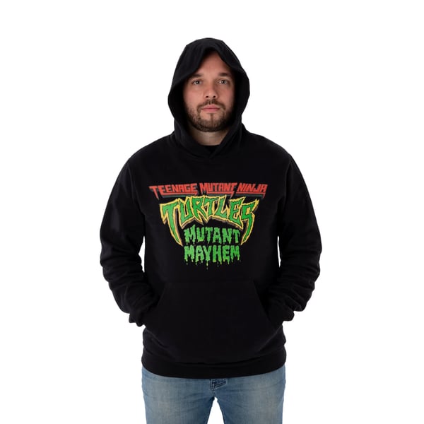 Teenage Mutant Ninja Turtles Mens Mayhem Logo Hoodie