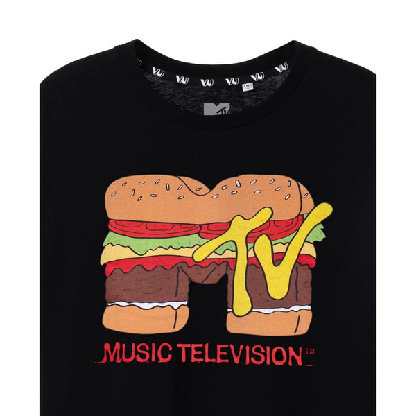 MTV Mens Burger T-Shirt