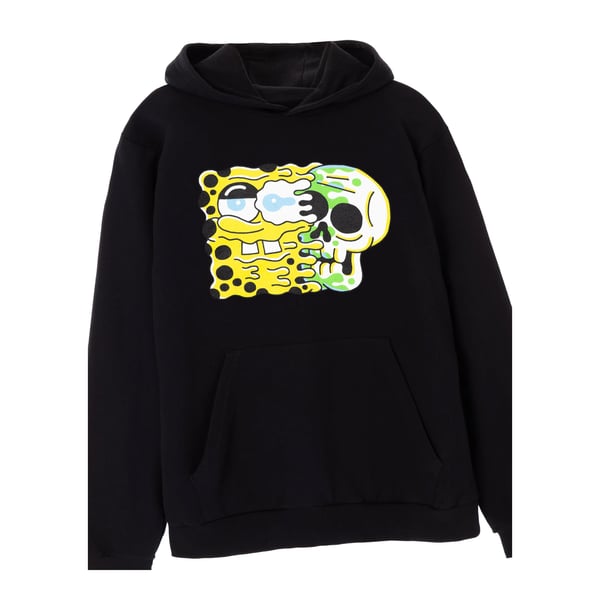 SpongeBob SquarePants Mens Skull Hoodie