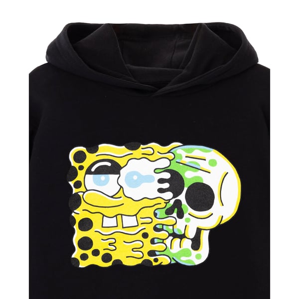 SpongeBob SquarePants Mens Skull Hoodie