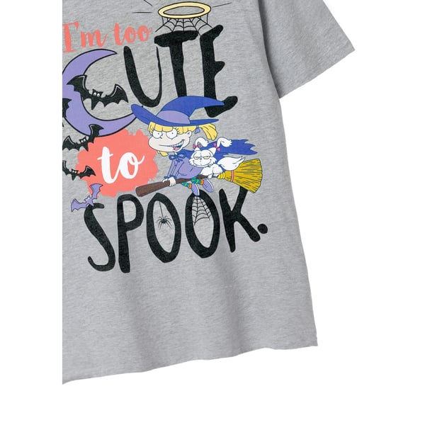 Rugrats Womens/Ladies I´m Too Cute To Spook T-Shirt