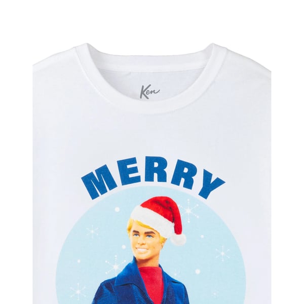 Barbie Miesten Merry Kenmas T-paita
