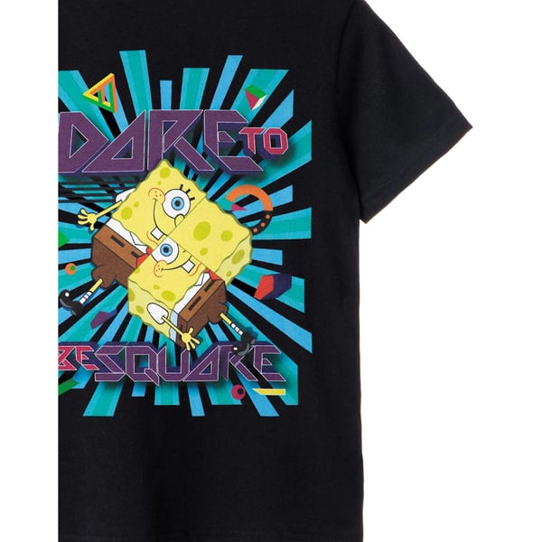 SpongeBob SquarePants Boys Dare To Be Square T-Shirt