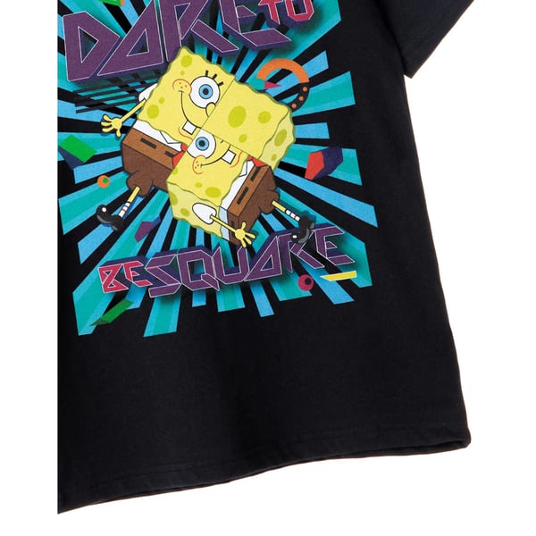 SpongeBob SquarePants Boys Dare To Be Square T-Shirt