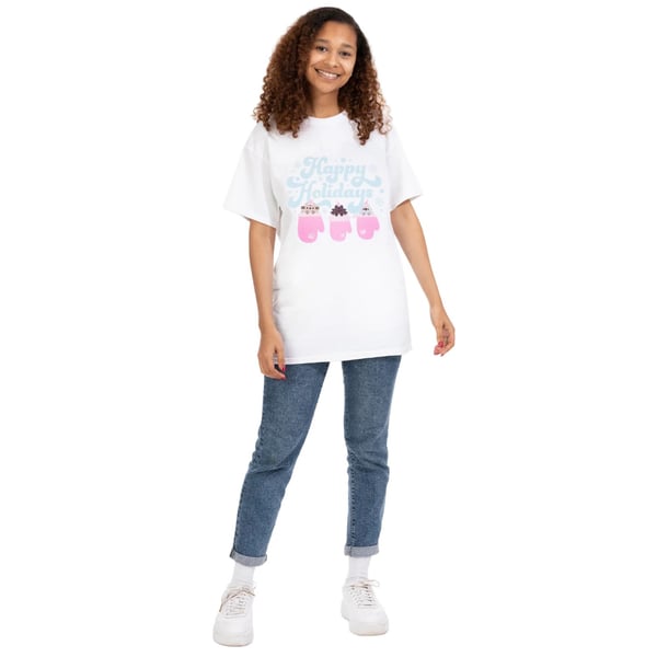 Pusheen Womens/Ladies Christmas T-Shirt