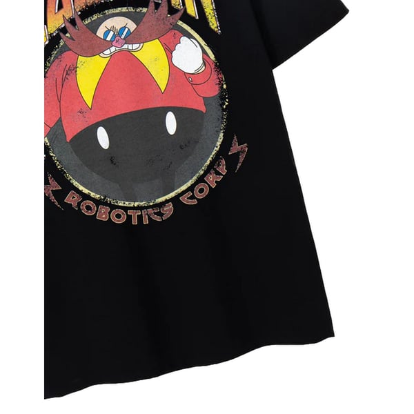 Sonic The Hedgehog Mens Doctor Eggman Short-Sleeved T-Shirt