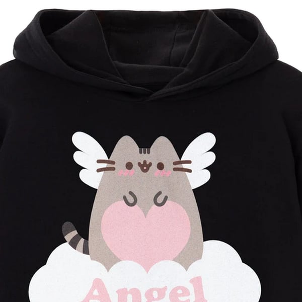 Pusheen Womens/Ladies Angel Wings Hoodie