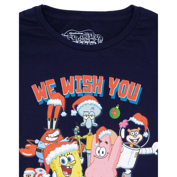 SpongeBob SquarePants Childrens/Kids Krabby Christmas T-Shirt