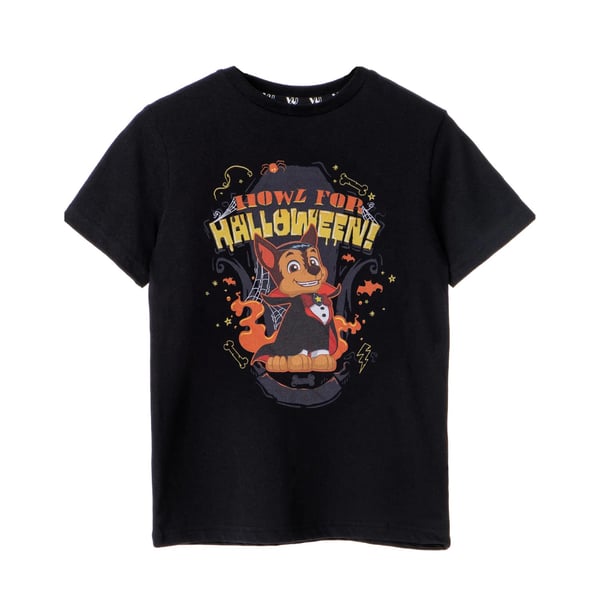 Paw Patrol Boys Howl For Halloween Chase T-Shirt