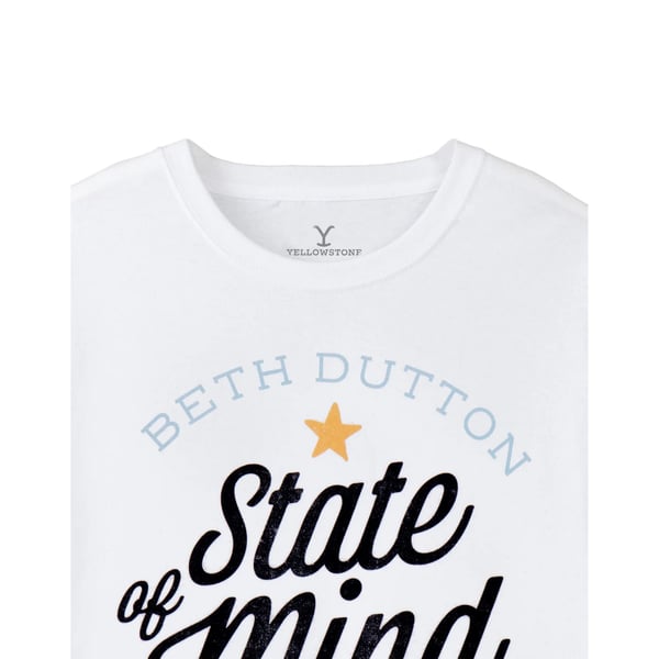 Yellowstone Womens/Ladies Beth Dutton State Of Mind T-Shirt