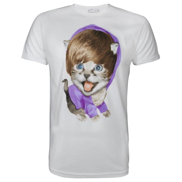 Goodie Two Sleeves Mens Baby Meow T-Shirt