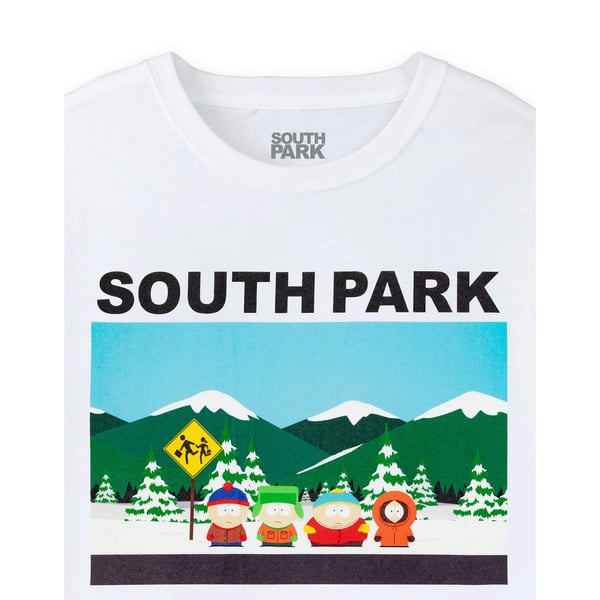 South Park Mens Classic Scene T-Shirt