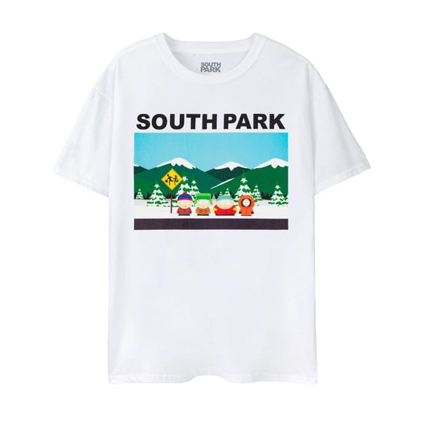 South Park Mens Classic Scene T-Shirt