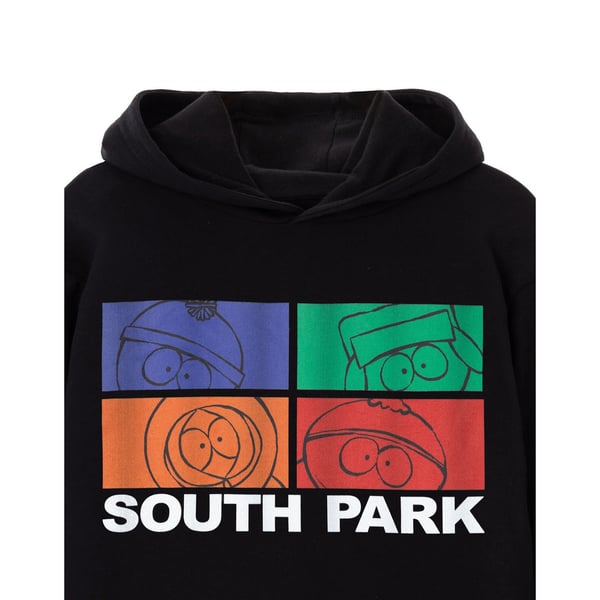 South Park Mens Colour Block Hoodie