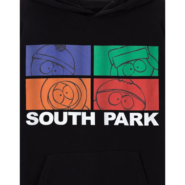 South Park Mens Colour Block Hoodie