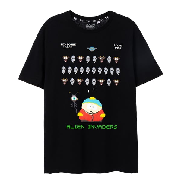 South Park Mens Alien Invaders T-Shirt