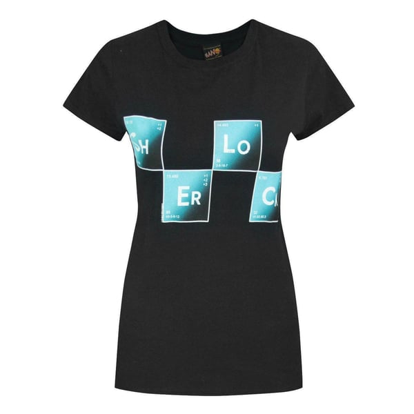 Plan 9 Womens/Ladies Sherlock Holmes Breaking Bad T-Shirt