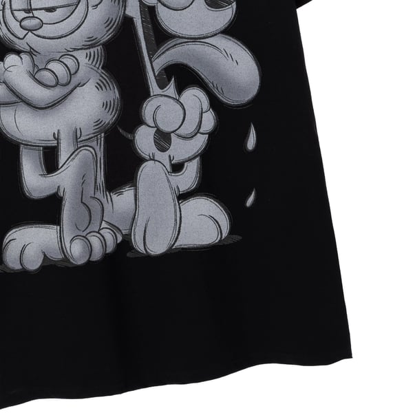 Garfield Mens Greyscale Short-Sleeved T-Shirt