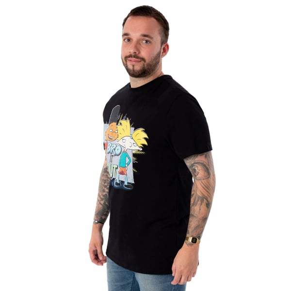Hey Arnold! Mens Bro It Out Short-Sleeved T-Shirt