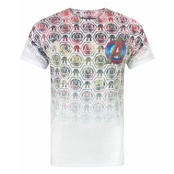 Avengers Age Of Ultron Mens Icons Sublimation T-Shirt