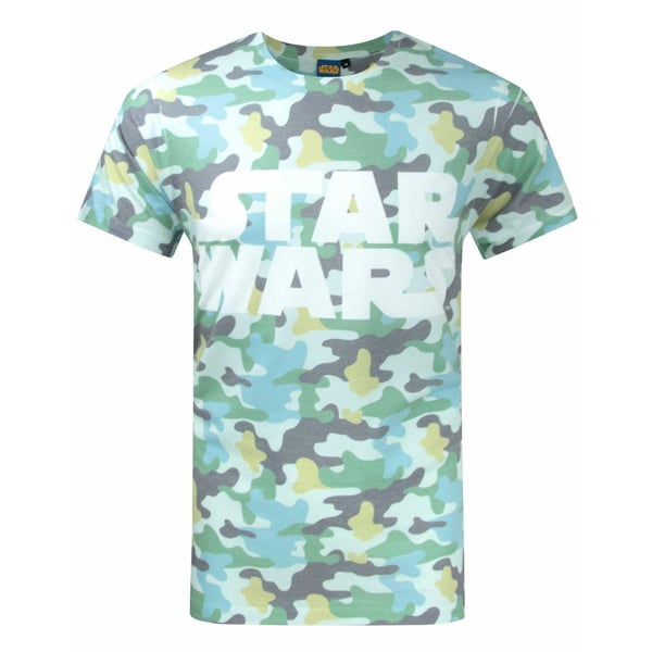 Star Wars: The Book Of Boba Fett T-shirt i camo til mænd Star Wars: The Book Of Boba Fett T-shirt i camo til mænd