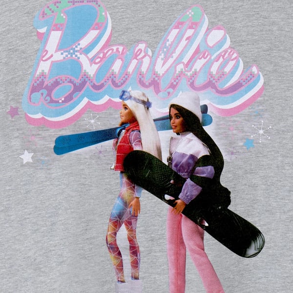Barbie Naisten Merry & Bright lyhythihainen T-paita