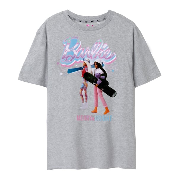 Barbie Dam/Dam Merry & Bright Kortärmad T-shirt