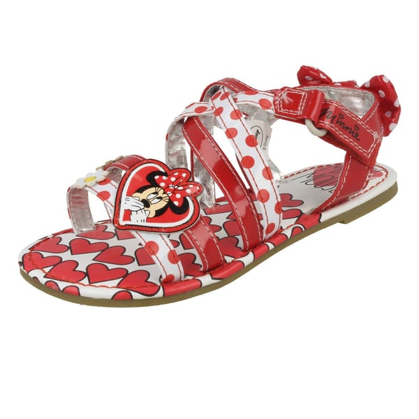 Disney Girls Emilia Minnie Mouse Sandals