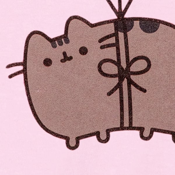 Pusheen tyttöjen Bye Balloons lyhythihainen T-paita