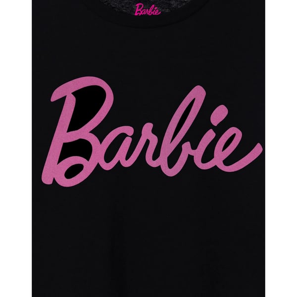 Barbie Womens/Ladies Classic Logo Short-Sleeved T-Shirt