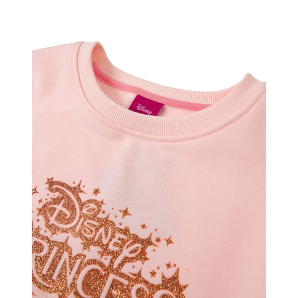 Disney Princess tyttöjen logo kimalteleva vapaa-ajan mekko