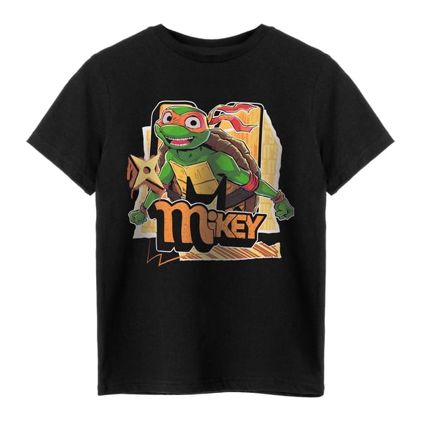 Teenage Mutant Ninja Turtles Childrens/Kids Michelangelo Short-Sleeved T-Shirt